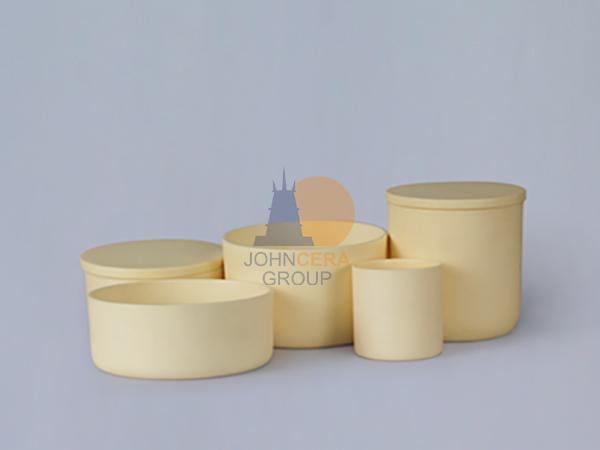 Low Form Cylindrical Corundum Crucibles / Alumina Crucibles